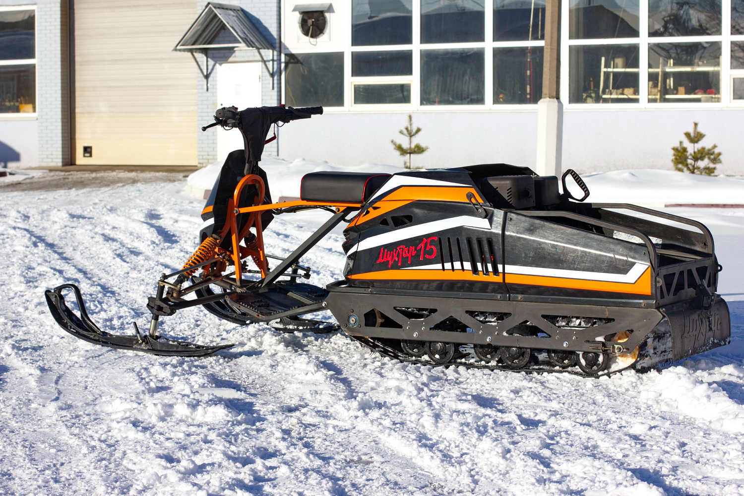 Мотобуксировщик IRBIS Мухтар 15 с лыжным модулем в комплекте в Геленджике