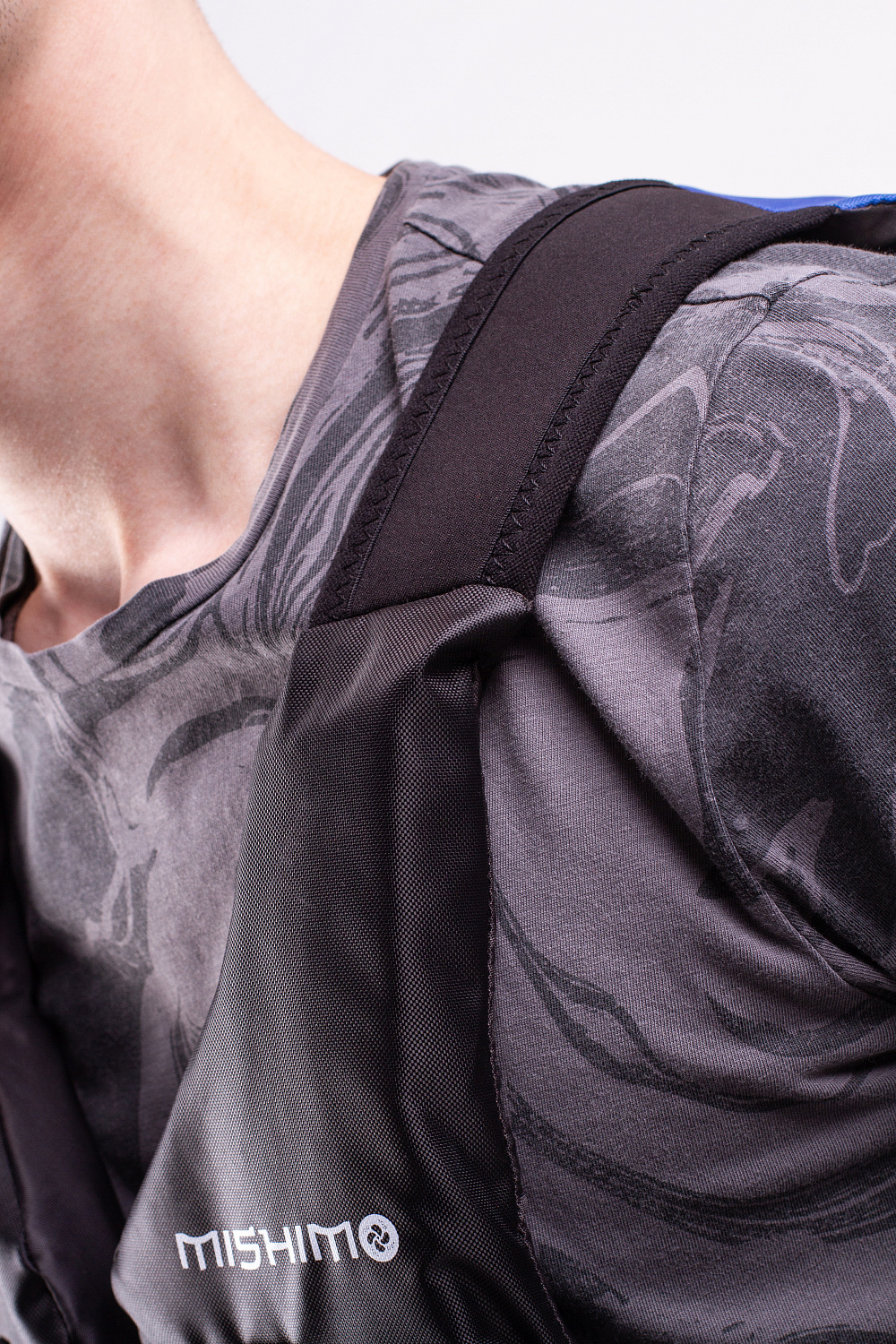 Жилет спасательный MISHIMO PRO Премиум качества Черно-синий в Геленджике