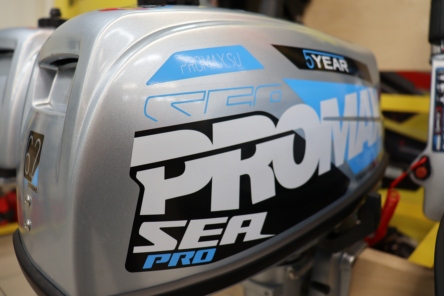 Лодочный мотор PROMAX SP6.2FHS (внешний бак 12 л) в Геленджике