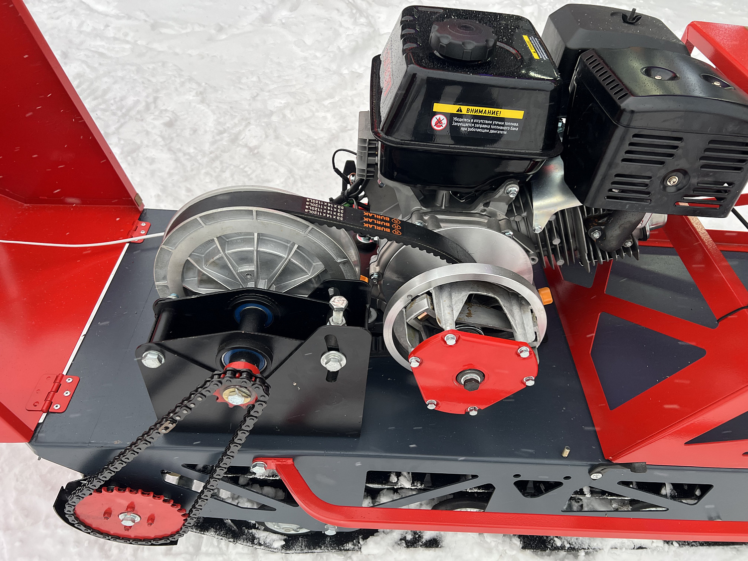 Мотобуксировщик EX-MOTO SNOWDOG S500 15л.с в Геленджике