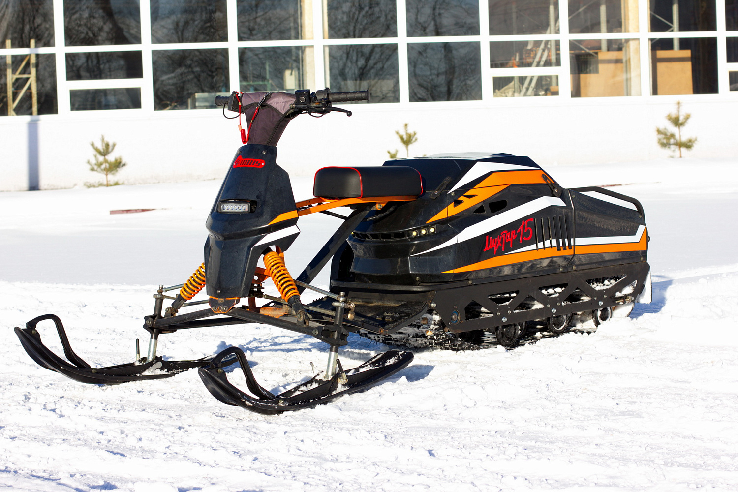 Мотобуксировщик IRBIS Мухтар 15 с лыжным модулем в комплекте в Геленджике