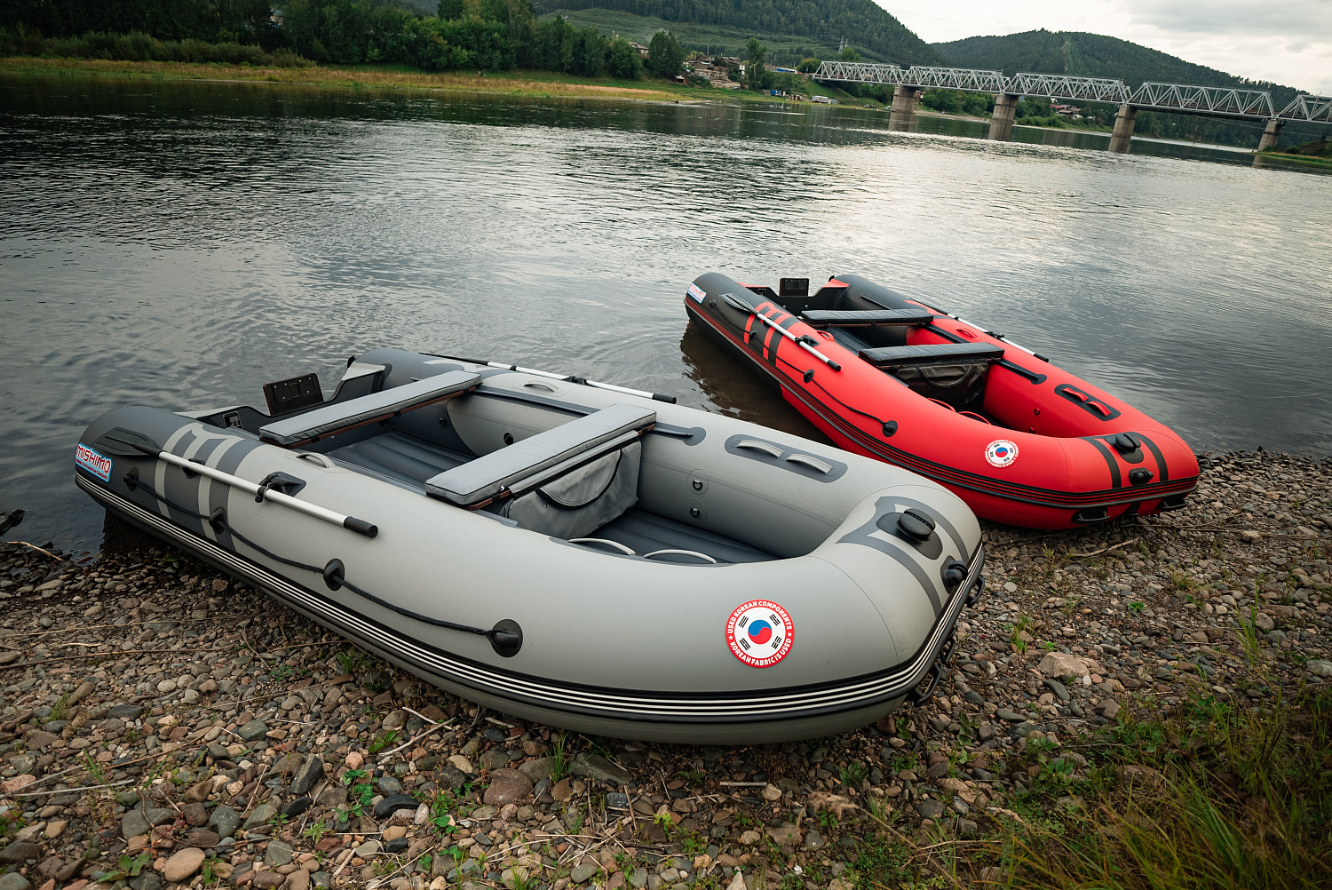 Лодка MISHIMO RIVER JET 390 под водомет в Геленджике