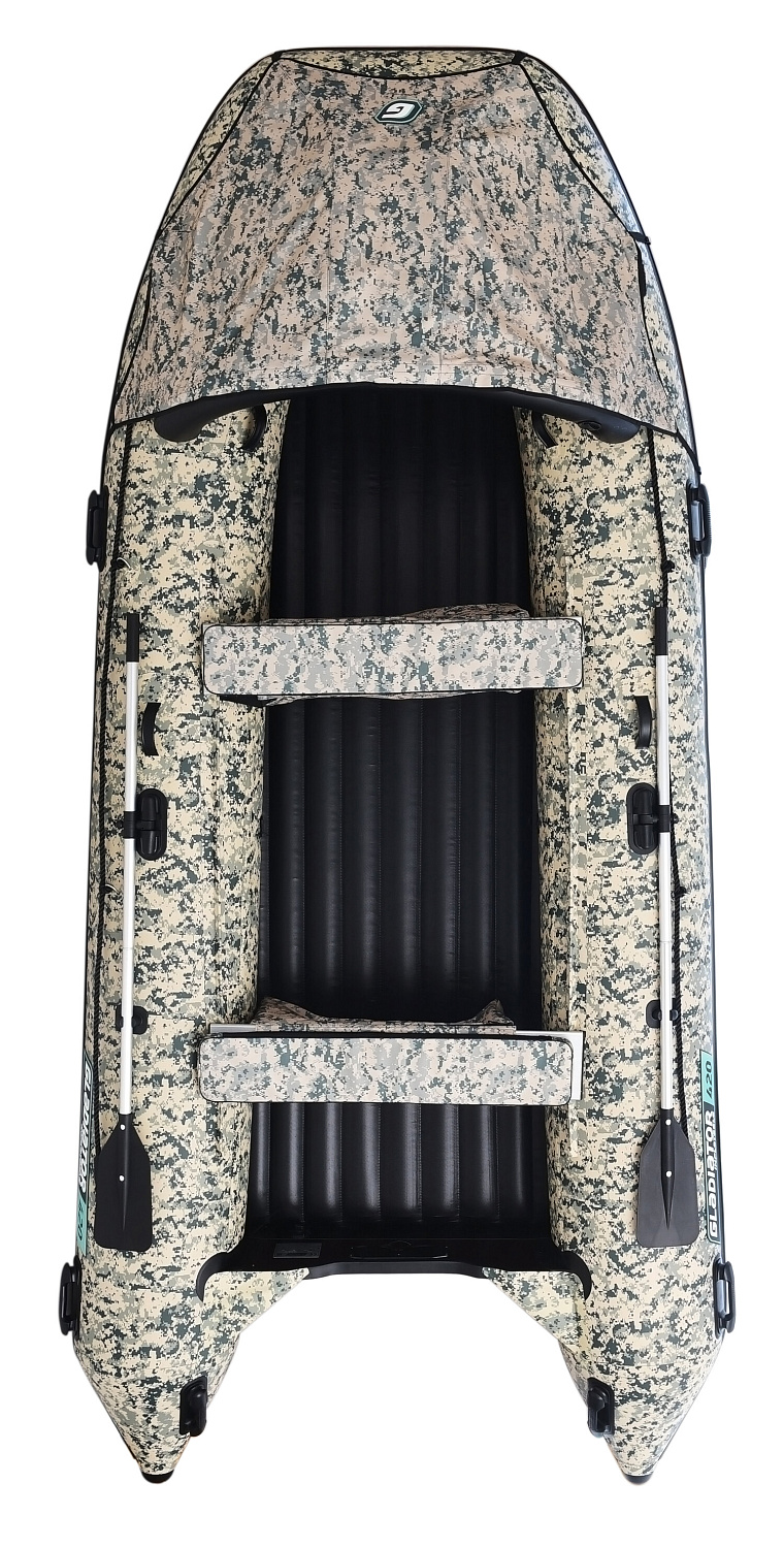 НАДУВНАЯ ЛОДКА GLADIATOR E350PRO в Геленджике